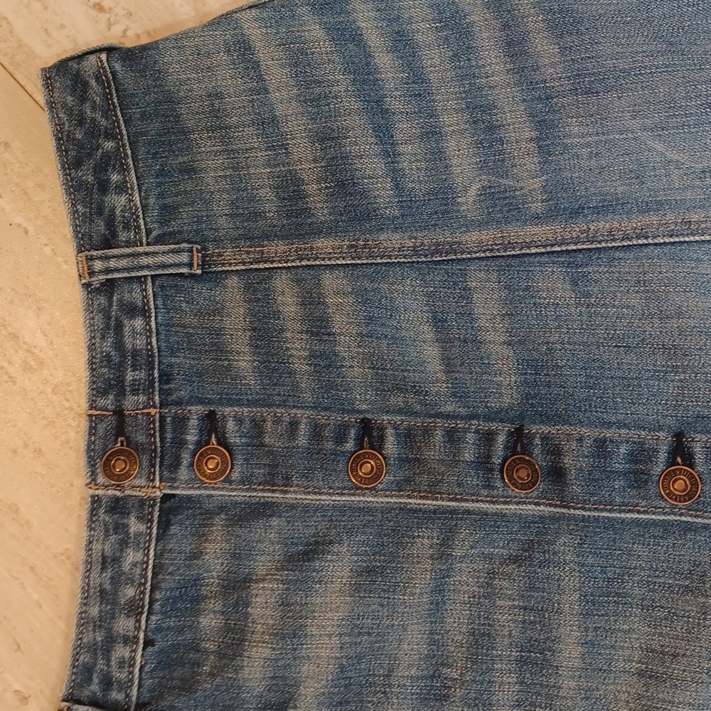 Abercrombie & Fitch Jean Mini Skirt - Picture 3 of 5